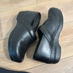 Dansko  Professional Black Cabrio leather clogs women size 40 Photo 1