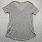 Athleta  V-Neck T-Shirt Striped Short‎ Sleeve Casual Top Athleisure Small Photo 7