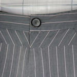 Dolled Up  gray and pink pin striped Capris Photo 1