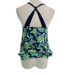 Lands' End  Size 4 Tankini Top Swimwear Swimsuit Beach Floral Colorful Photo 3