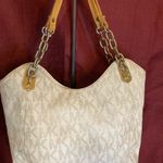 Michael Kors Mk  signature logo embossed Satchel tote shoulderbag Photo 8