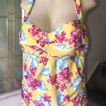 Family collection genuine kids mother bathing suit Yellow Size XL Photo 0