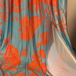 Chic Me  Floral Maxi Dress Cold Shoulder Sz Xl Photo 3