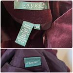 Ralph Lauren Lauren FLAW Velvet Stand Up Band Collar Blazer Size 16W Holiday Photo 13