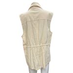 Juicy Couture Womens Beige Sleeveless Jacket Size XL SKU 1509 Photo 1