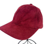 C&C California C&C‎ Faux Suede Baseball Cap red five panel Photo 0