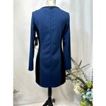 Laundry by Shelli Segal Night Sky Long Sleeve Scoop Neck Mini Dress Blue Black 8 Photo 9