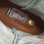 Ariat Leather Western Round Toe Cowboy Boots Turquoise Brown Size 7 Photo 12