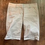 Ann Taylor Loft tan size 4 classic Bermuda roll shorts Photo 0