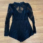 Michael Costello  Black Romper Photo 2