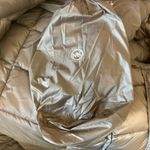 Michael Kors Quilted Puffer Coat Size Medium Brown Mid Length Packable Jacket Photo 8
