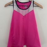 lucky in love NWT - Santa Fe Fly High Tie Back Tennis Tank Top Pink Golf Gym Photo 2