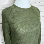 Jack by BB Dakota  Green Open Back Knit Sweater Top Size XS Photo 2