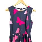 Carolina Herrera  Butterfly‎ eyelet embroidered midi dress size 2 $1990 Photo 2