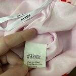 SheIn Light Pink with Red Flowers Mini Skirt Zipper Size Small Photo 10