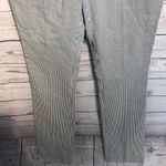 NWT Barbara Bui Pinstripe cotton blend Pant White Size 4 Photo 4