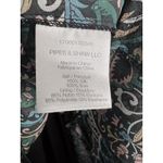 Veronica Beard Denver Silk Chiffon Printed Mini Dress Size 4 Green Paisley Photo 6