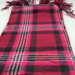 Jenni  Wine Plaid Scarf NWT Photo 4