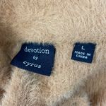 Cyrus Tan Teddy Snap Sweater Coat Photo 6