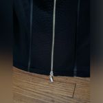 Bisou Bisou  Open Shoulder Fitted Black Womens Size Small Jacket Photo 5