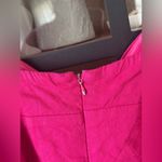 Tuckernuck MILLY Bows Romper Anya Linen tie knot Front Sleeveless Sweetheart barbie pink Photo 10