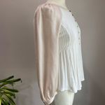 Anthropologie  Meadow Rue Kersee Mixed Media Henely Top Size XS Photo 3