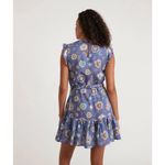 Marine layer Laney Mini Dress in Marlin Hibiscus Floral Small Photo 1