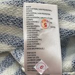 Free People Classic Striped Oversized Crewneck / Sand Dollar Combo Photo 9