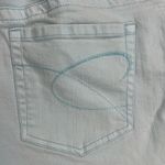 Platinum Adriann CP Capri Robin's Egg Blue Jeans Size 12 (Chico's 2) Photo 8