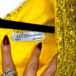 Mac Duggal NWT Yellow Sequined Ruched One Shoulder Gown - 26694 Photo 5