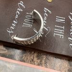 Rhinestone Brooch Pin Silver Sparkly Statement Prom Y2K Style Coquette Photo 1