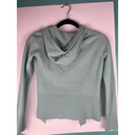 Sutton Studio 100% Cashmere Hoodie Sweater XS Mint Green Zip Front – Bloomingdal Photo 5