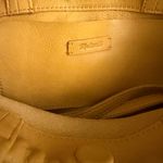 Madewell New  Mini Drawstring Crossbody Bag Orange Soft Leather Cinch MSRP $118 Photo 3