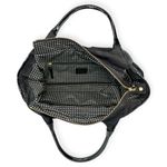 Kate Spade  | Stevie Black Nylon Patent Leather Zip Tote Shoulder Diaper Bag Photo 7
