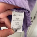 Time & Tru women’s light purple comfy relaxed lounge crewneck casual shirt XL Photo 3