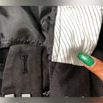 ZARA Women’s Black Tapered Mid-Rise Cropped Dress Pants Photo 3