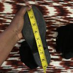 Steve Madden Fia Aven Grunge Black faux suede leather knee-high riding boots MK gold logo #gothic #whimsygoth boho western indie hippie country #harness #campus #riding equestrian festival biker Photo 7