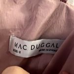 Mac Duggal  49252 Pink Iridescent One Shoulder Rosette Gown Size 2 NWT Photo 5