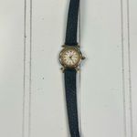 Jaz Paris Quartz Watch ā Water Resistant, Leather Strap, Vintage Style Gold Photo 1