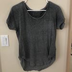Free People Grey Pocket Tee Photo 3