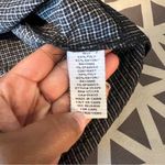 Habitat Lightweight Black & White Grid Print Cropped Sleeve Jacket Lagenlook Photo 10