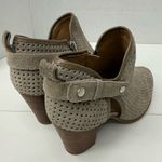 Franco Sarto  Perforated Taupe Ankle Booties size 6.5 Photo 9