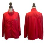 Catalina  Plus Sailing Jacket Red Womens Size 1X Windbreaker Vintage Nautical Photo 10