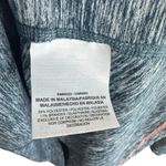 Nike  Dri-Fit Blue Heather Coral Trim 1/4 Zip Long Sleeve Athletic Top Size S Photo 5