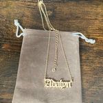 Adalyn Name Necklace Gold Photo 1