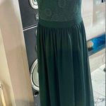 NWT DRESSYSTAR Maxi Formal Elegant Dress Dark Green Size:L Size L Photo 3