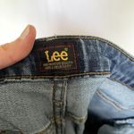 Lee medium wash blue jeans women's size 14 long casual denim staple item pants Photo 4
