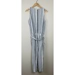 Cloth & Stone Linen Blend Striped Jumpsuit Photo 7