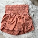 Free People Movement The Way Home Women's Active Athleisure Shorts in Peaches S Photo 3