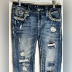 Miss Me Distressed Blue Jeans Photo 1